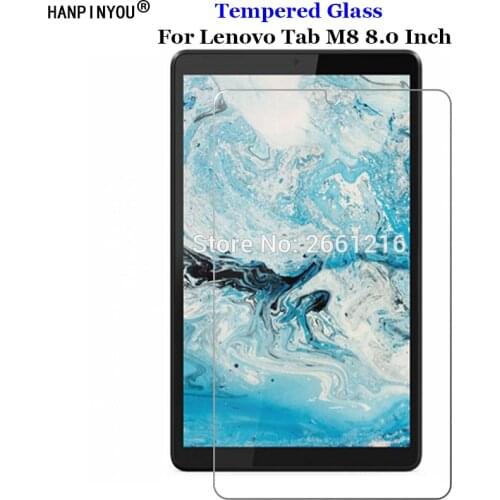 For Lenovo Tab M8 8.0" Tempered Glass 9H 2.5D Premium Screen Protector Film Lenovo Tab M8 2nd Gen
