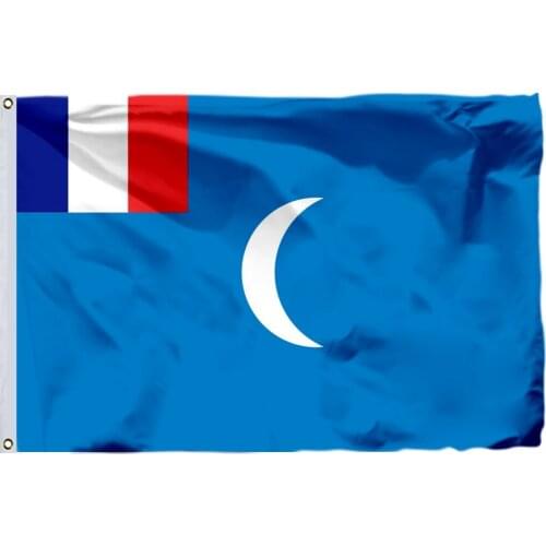 French Mandate Of Syria (1920) Flag 144X96cm (3x5FT) 120g 100D Polyester High Quality Banner Ensign Free Shipping