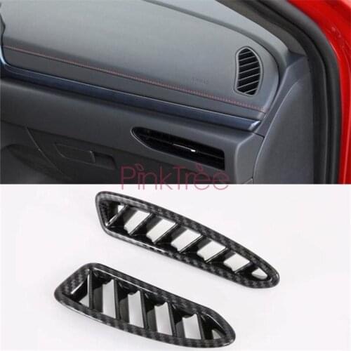 Chrome Front Air Condition Vent Cover Trim For Hyundai Sonata Sensuous DN8 2019 2020 Car Styling Accessories