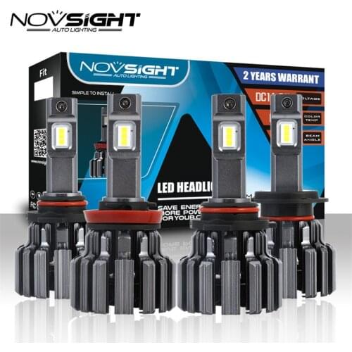 H7 H4 H11 9006 9005 H8 Car Headlights Bulbs 90W 15000LM Decoder Automobile LED Headlamp Front Lights 6000K 12V 24V