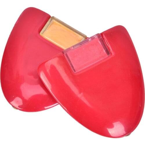 Garment cutting positioning paddle wheel for chalk marking on the sewing process