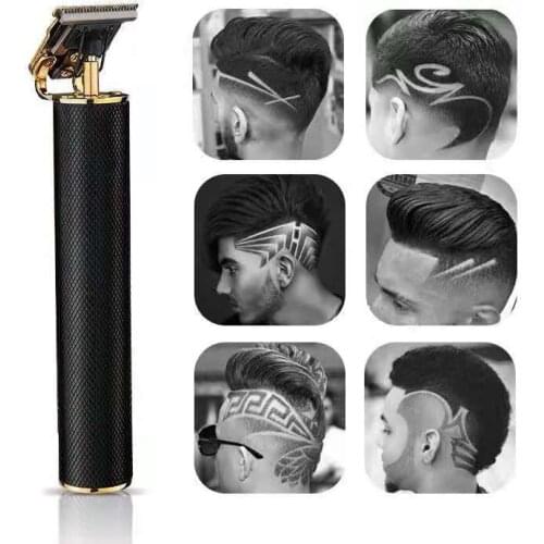 USB T9 Hair Clipper Professional Electric hair trimmer Barber Shaver Trimmer Beard Men Hair Cutting Machine for men T-Blade