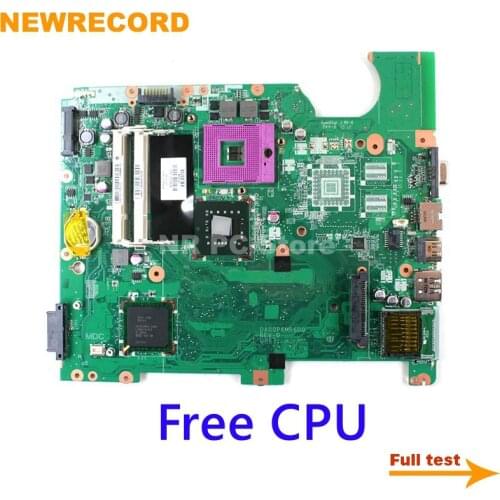 NEWRECORD DA00P6MB6D0 578703-001 Laptop Motherboard for HP Compaq G71 CQ71 MAIN BOARD GL40 DDR2 free CPU fully tested