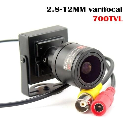 700TVL varifocal lens mini camera 2.8-12mm Adjustable Lens For Security Surveillance CCTV Camera Car Overtaking