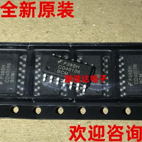 5PCS Chip integrated IC CD40106BCM SOP-14 Schmitt trigger 40106BM logic chip