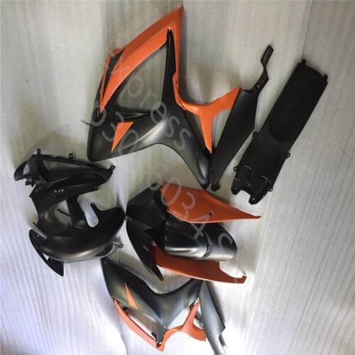 Custom For SUZUKI GSXR600 k6 06 07 GSXR750 06-07 orange black GSX R600 K6 R750 GSXR 600 750 2006 -2007 Fairing