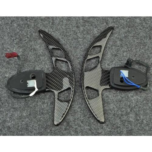 Fit for Mercedes Benz AMGC63 E63 S63 CLA A45 carbon fiber steering wheel shift paddle
