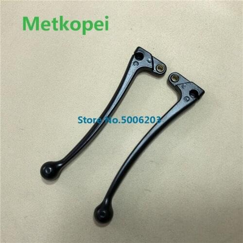 Motorcycle handle grips CG125 handle lever bar For Honda 125cc CG 125 front brake lever with clutch Lever