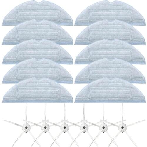 Replacement Mop Rag Side Brush For Xiaomi Roborock S7 / T7S Vacuum Cleaner Mopping Cloths Spare Parts