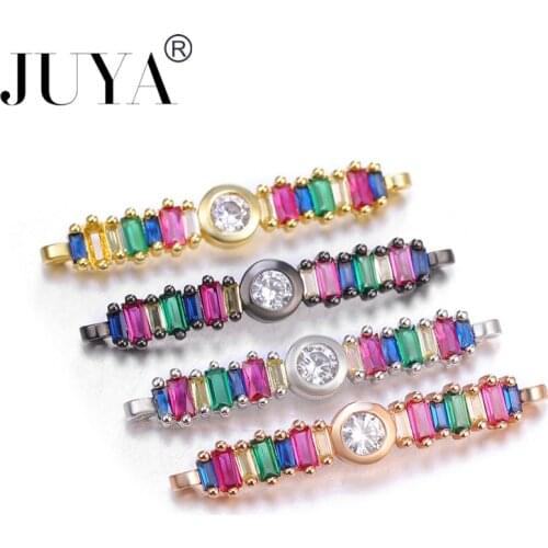 Multicolor CZ jewelry Neclace for women micro-inlaid jewelry making chakra bracelet adjustable bracelet homme w jewelry