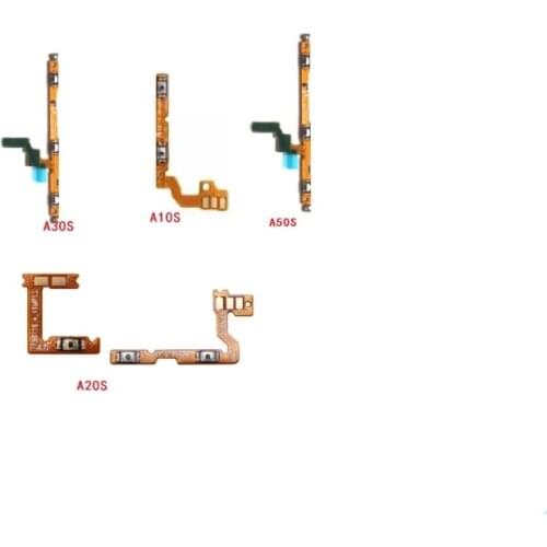 10PCS Power ON OFF Volume Up Down Side Button Switch Key Flex Cable For Samsung Galaxy A10S A20S A30S A50S