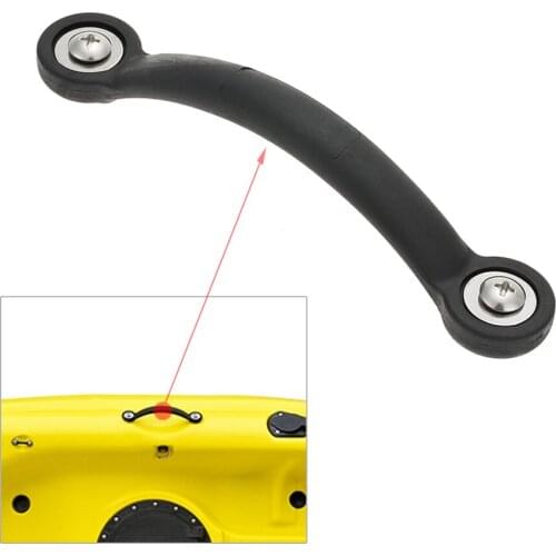2Pcs/lot Kayak Canoe Marine Boat Rubber Side Mount Carry Handle with Screws and Gaskets