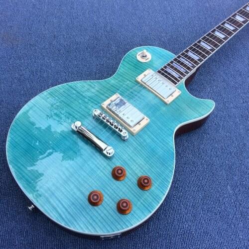 OEM 6-string electric guitar, rosewood fingerboard, tiger Flame Maple top , free delivery