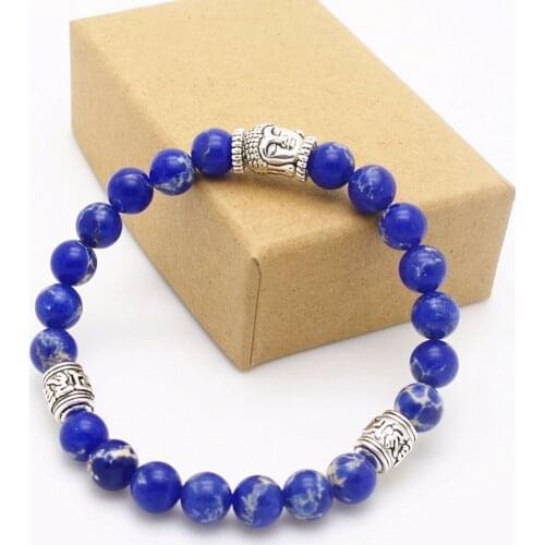 7 Chakra Bracelet For Women Men Natural Stone Bead Buddha Bracelets DIY Yoga Energy Healing Balance Reiki Chakra Jewelry