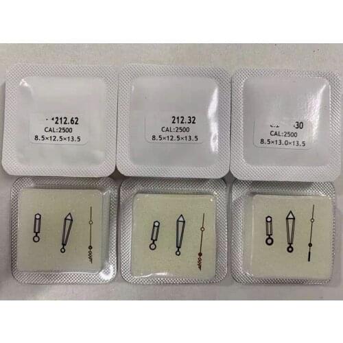 Watch accessories 210 212 dial ETA2500 movement accessories pointer 2500 red second hand three seconds