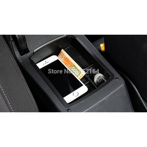 Auto armrest storage box for Volkswagen VW golf 7 2014 2015, Car styling