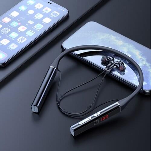 Bluetooth Headphones, Sports Wireless Headsets Neckband V5.0 Bluetooth Earphones in-Ear Earbuds Built-in Mic