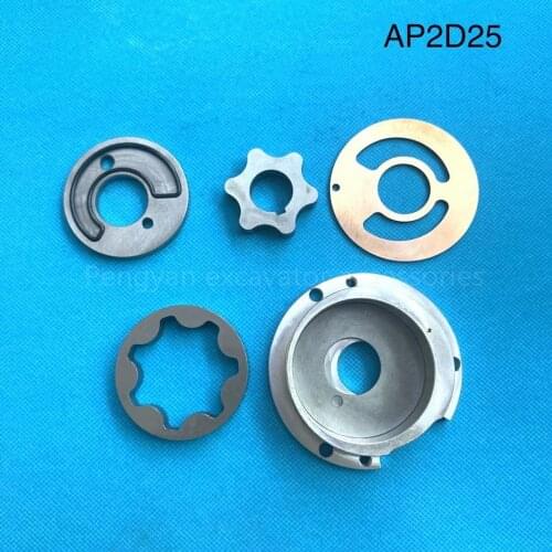 Free shipping parts Case 55 Kobelco 60/AP2D21/2D25/AP2D28/AP2D36 charge pump pilot rotor gear hydraulic pump Auxiliary pump kit