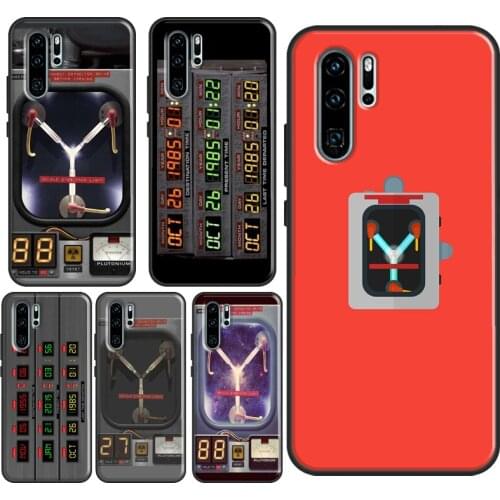 Back to the Future Flux Capacitor Case For Huawei P40 Lite P30 P20 Pro Nova 5T P Smart 2019 Mate 20 Lite Honor 20 10i 8X 9