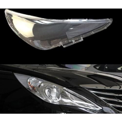 Headlight Lens for Hyundai Sonata 2011 2012 2013 2014 head light lamp Cover Replacement Front Car Light Auto Shell