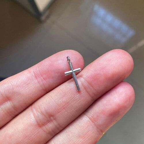 Wholesale 60pcs Mini Tiny Cross& Baby Feeding Bottle Charm Pendants Accessories,For DIY Handmade Necklace Jewelry Making Crafts