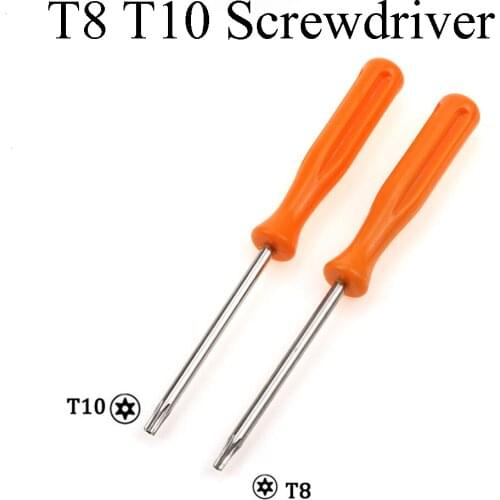 YuXi Multi Torx T8 + T10 Of Security Precision Screwdriver Set Handtool for Xbox 360 /PS3 /PS4 Repair Tools Kit Home Improvement