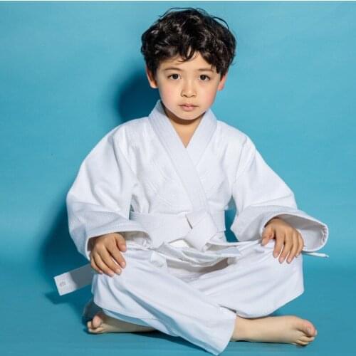 New Taekwondo uniform tae kwon do clothes child adult Karate suit WTF dobok TKD clothing pavilion dedicated training suit