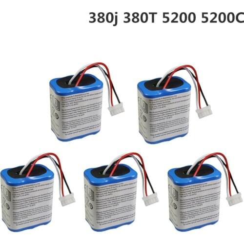 2020 New 7.2V 2500mAh Replacement Battery For iRobot Roomba Braava 380 & 380T / Mint 5200 / Mint 5200c Battery High Power 3Pcs