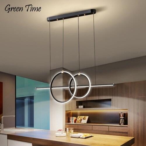 Simplicity LED Pendant Light Indoor Decor Pendant Lamp for Dining Room Kitchen Living Room Bedroom Modern Home Lighting Fixtures