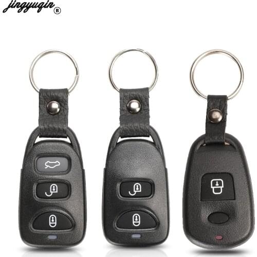 Replacement 2/3 2+1 3+1 Buttons Remote Key Shell For Hyundai Elantra Sonata Santa For Kia Carens Keyless Fob Case Replacement