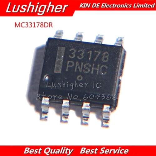10pcs MC33178DR2G SOP-8 MC33178 MC33178D MC33178DR 33178 SOP