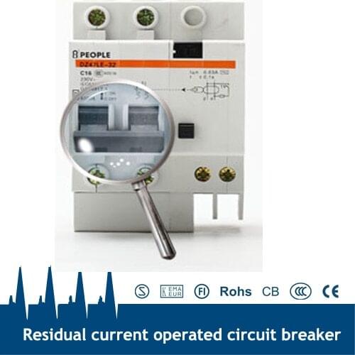 2P+40A controlled recloser circuit breaker circuit breaker