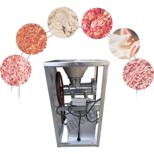Stainless Steel Electric Meat Grinder Splitting Minced chicken shelf bone fracture machine