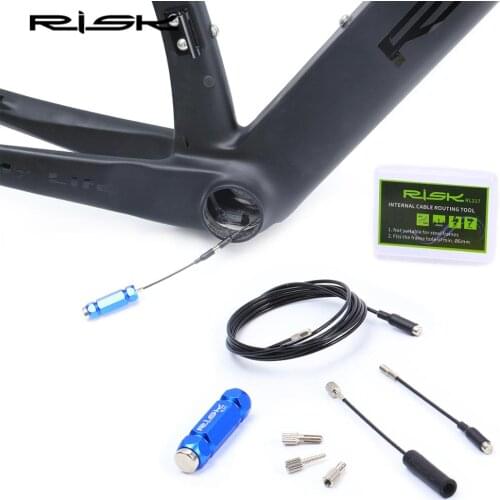 RISK MTB / Road Bike Internal Cable Routing Tool For Bicycle Frame Shift Hydraulic Wire Shifter Inside Cable Carbon Fiber Frame