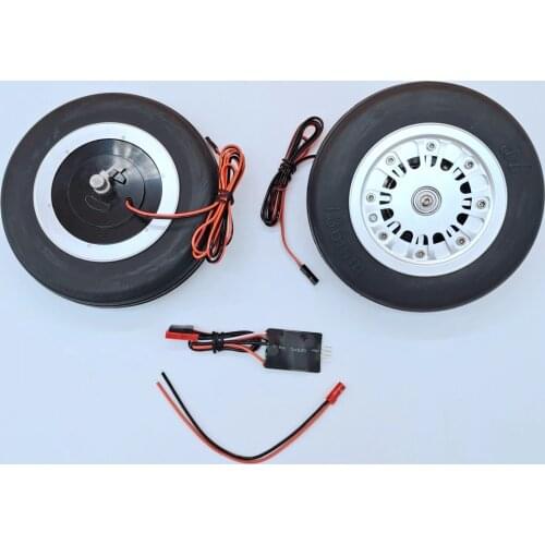 JP Hobby 136mm Brake Wheels 8mm Axle With Control Panel For RC Turbine Big Plane Model