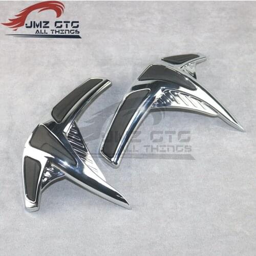 Motorcycle Left and right Side box protection cover for HONDA Goldwing GL1800 2001-2011 Decoration Parts Accessories Chrom