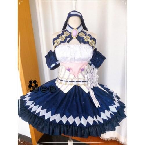 New Arrival Hot Game Touhou Project Cosplay Costume Fashion Cute Uniform Dress Female Party Role Play Clothing Custom-Make Any