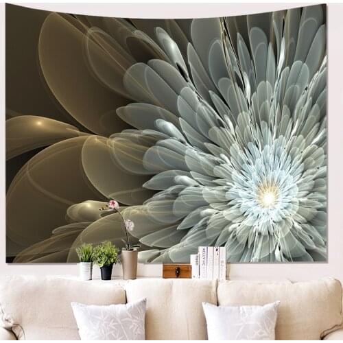 New Psychedelic Tapestry Wall Hangings Carpet Mandala Tapices Beach Towel 200cm Hippie Tapestry India Beach Mat for Home Decor