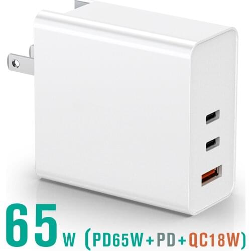 Wholesale Free Shipping 65w Super Quick Charger Input 100-240V 1.5A Output 5,9,12,15,20V 3.25A ,65W MAX all mobile can use