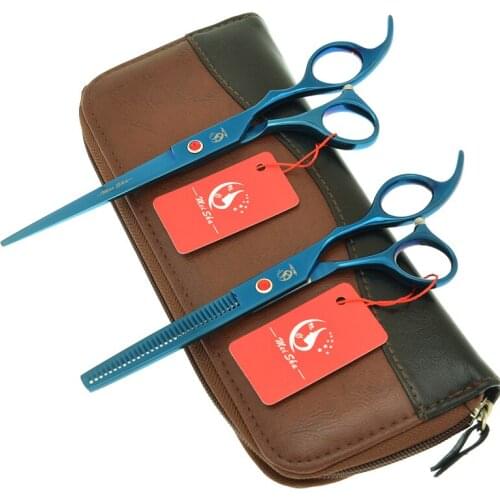 Meisha 7 inch Professional Hair Scissors Set Hairdresser Razors Barber Hair Cutting Thinning Salon Hairdressing Shears A0132A