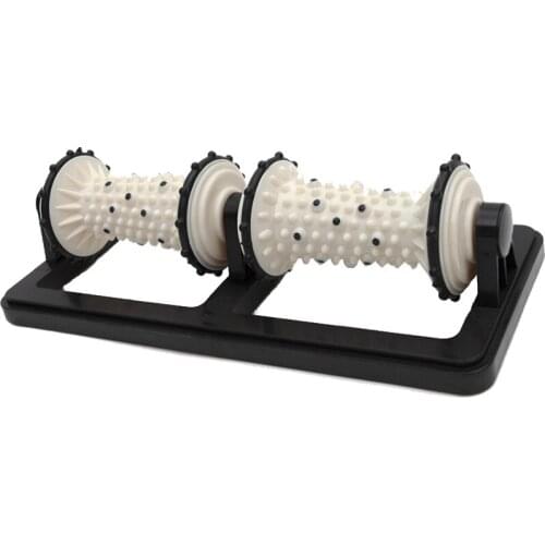 Foot massage roller Acupressure & Reflexology foot massager Tool Healthy Relaxing and Magnetic therapy massager