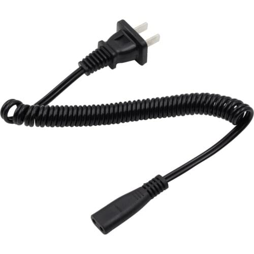 US AC Power Supply Cord For Philips Shaver Razor BB5861XL CW2161 CW2751 FS323 HP1103 HP1112 HP1118 HP1119F
