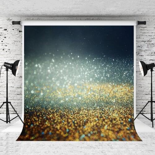 VinylBDS Abstract Portrait Photography Background Gold Little For Party Cotton Washable Background Backdrop Background Fantasy