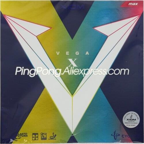 XIOM VEGA X TEN Table Tennis Rubber XIOM VEGA-X Original XIOM Ping Pong Sponge