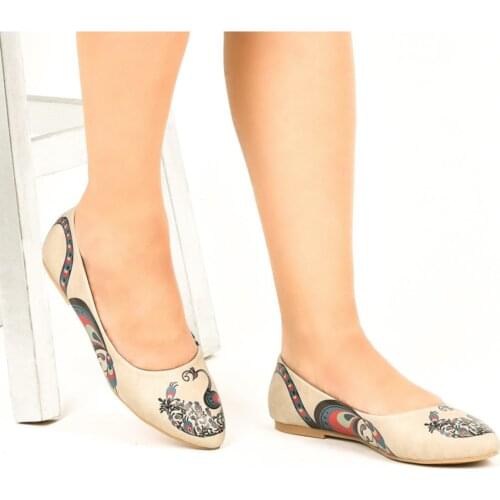 Streetfly Printed-color Women Ballerina