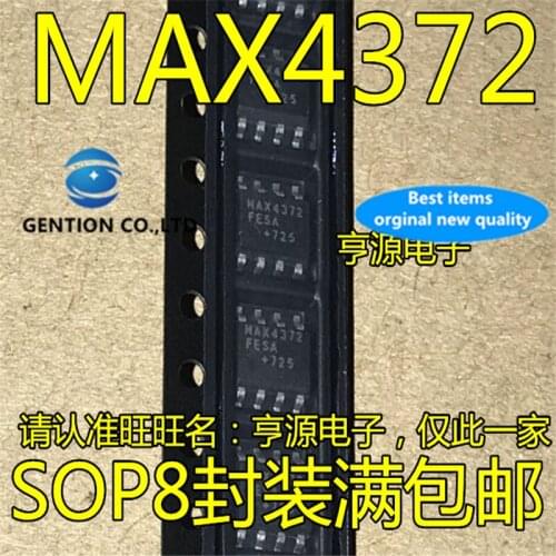 10Pcs MAX4372FESA MAX4372 SOP8 Operational amplifier in stock 100% new and original