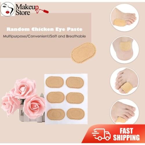 6pcs Anti Wear Stickers for High Heels Foot Corn Killer Plantar Calluses Stickers Foot Care Tool