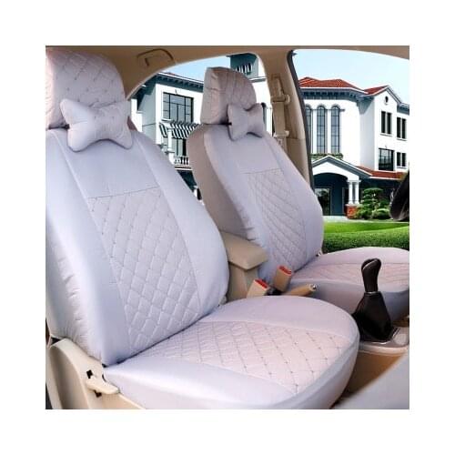 Custom Imitation Leather Car Seat Cover for Honda Accord FIT CITY CR-V XR-V Odyssey Element Pilot car accessories car styling