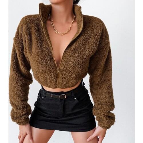 Женские короткие куртки FZBIZLYV China At AliExpress