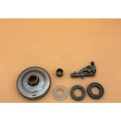 HUNDURE .325" Clutch Drum Sprocket Oil Pump Worm Gear Kit For Husqvarna 353 Chainsaw Parts
